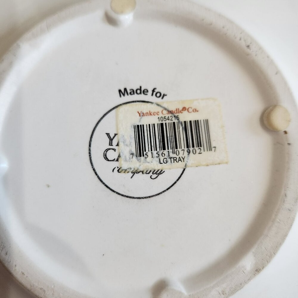 Yankee Candle Beach Theme Large Pillar Holder Plate - Picture 3 of 4